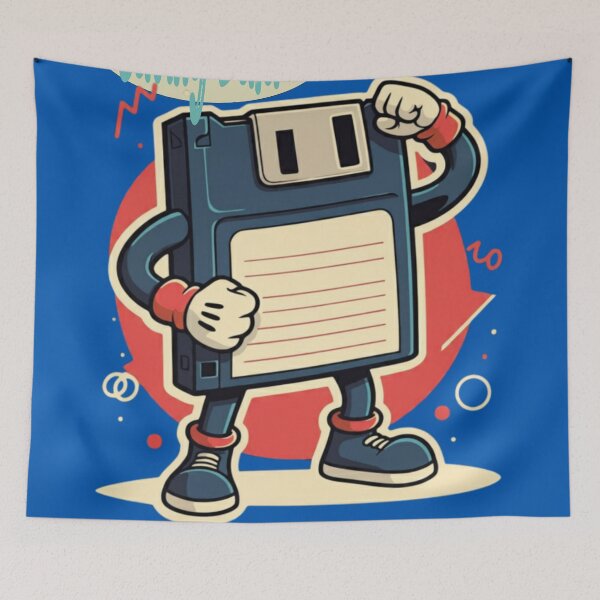 Item preview, Floppy Disk Hero designed and sold by CoolEnthusias.