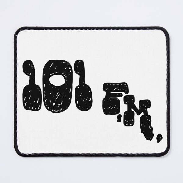 Item preview, Little Simz 101 FM GREY Area Custom Illustrated Logo Black designed and sold by old-londener.