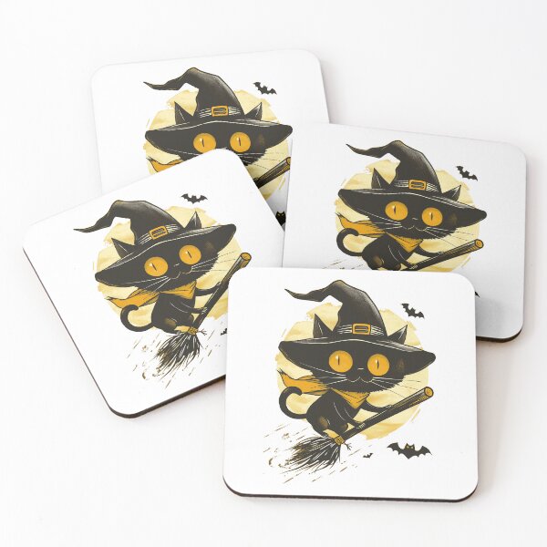Item preview, Yes I Can Drive A Stick Halloween Witch Cat  designed and sold by Wild-Co.