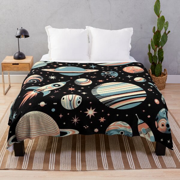 Item preview, Seamless Stars and Planets Pattern designed and sold by ShoPellY.