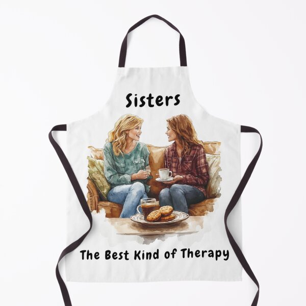 Item preview, Sisters, The Best Kind of Therapy designed and sold by QuirkyChicArts.