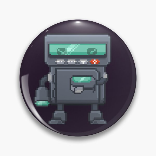 Item preview, Pixel Art Calcubot designed and sold by PixelCarvel.