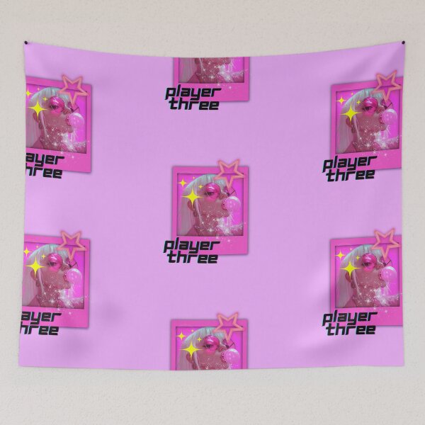 Item preview, Y2k girl pink photo player three designed and sold by pinkuardesign.