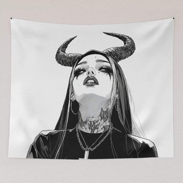 Item preview, Devil Nun designed and sold by CursedbyLilith.