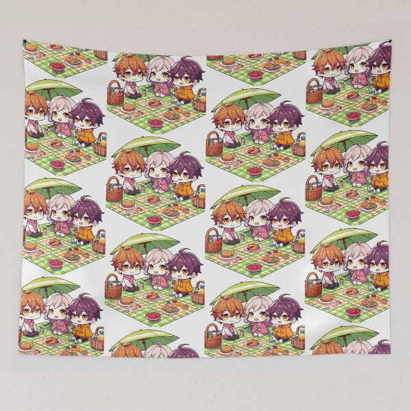 Item preview, Anime Picnic Pop Art Style designed and sold by artofuniverse.