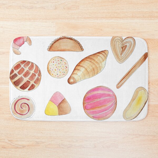 Item preview, Pan Dulce watercolor pattern designed and sold by Thalia Roman.