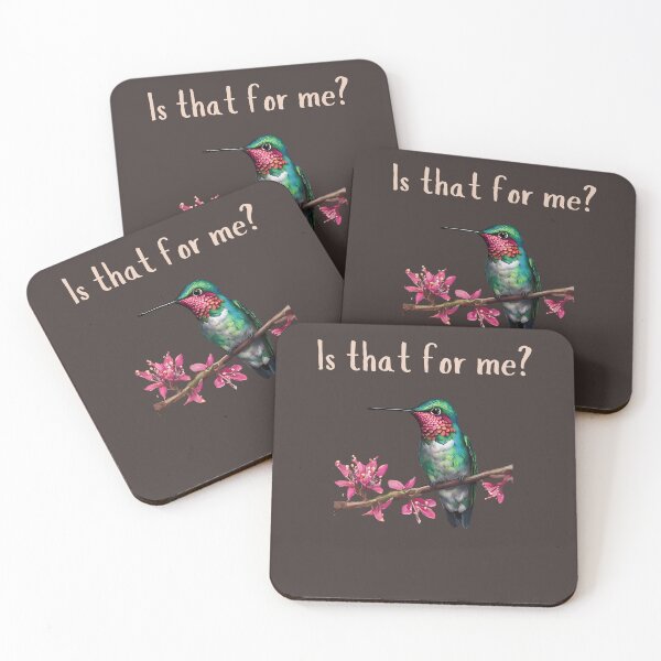 Item preview, Hummingbird Surprise: Is That for Me? designed and sold by Hummy-studio.