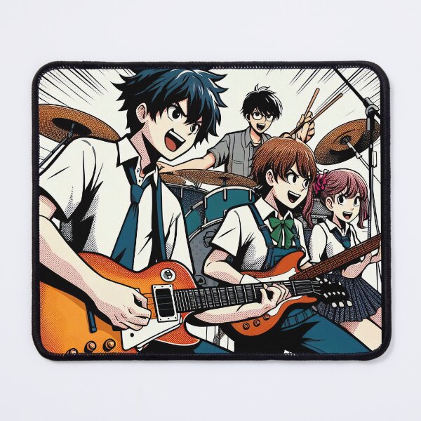 Item preview, Anime Band Pop Art Style designed and sold by artofuniverse.