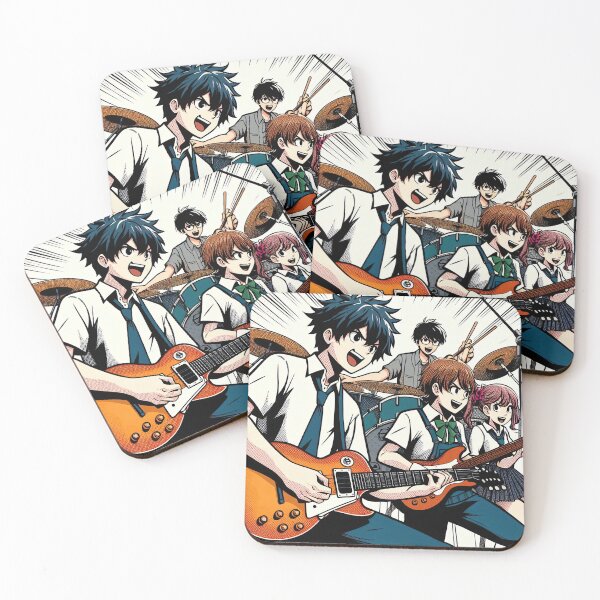 Item preview, Anime Band Pop Art Style designed and sold by artofuniverse.