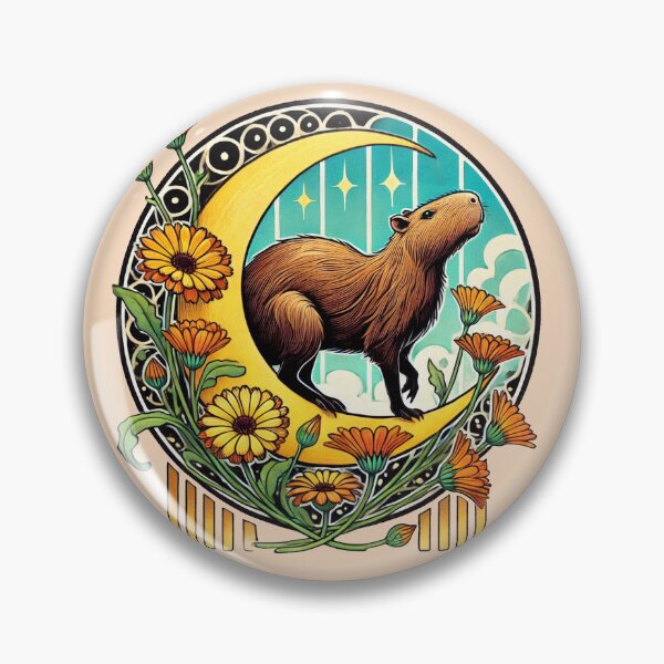 Item preview, Capybara designed and sold by FrictionMaxxing.