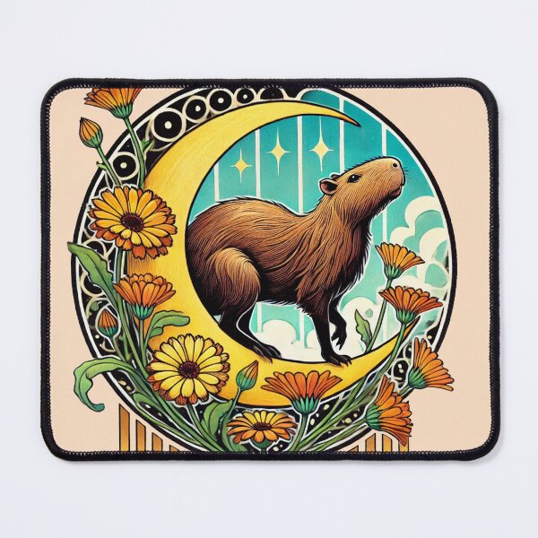Item preview, Capybara designed and sold by FrictionMaxxing.