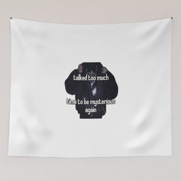 Item preview, Talked too much, time to be mysterious again designed and sold by sigmades.