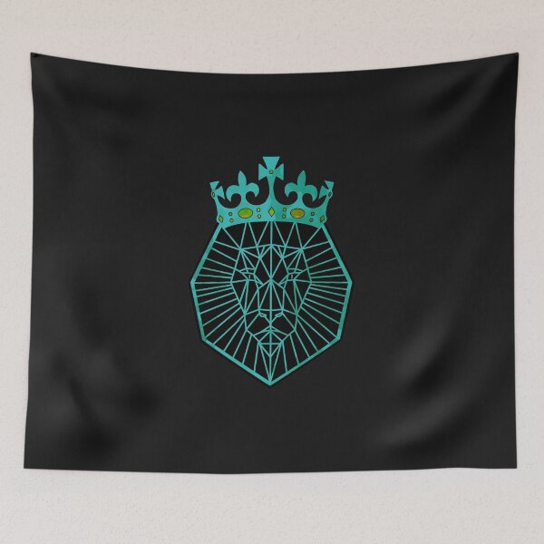 Item preview, Turquoise Lion Head designed and sold by Sartoris Art.
