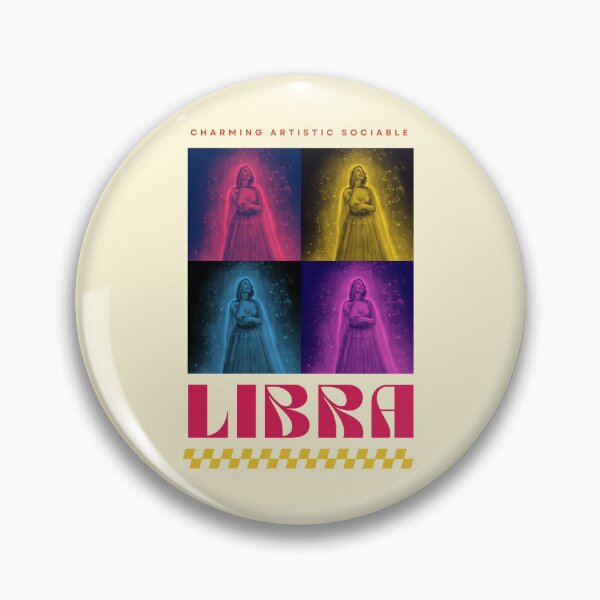 Item preview, Libra Zodiac Pop Art designed and sold by snidentic.