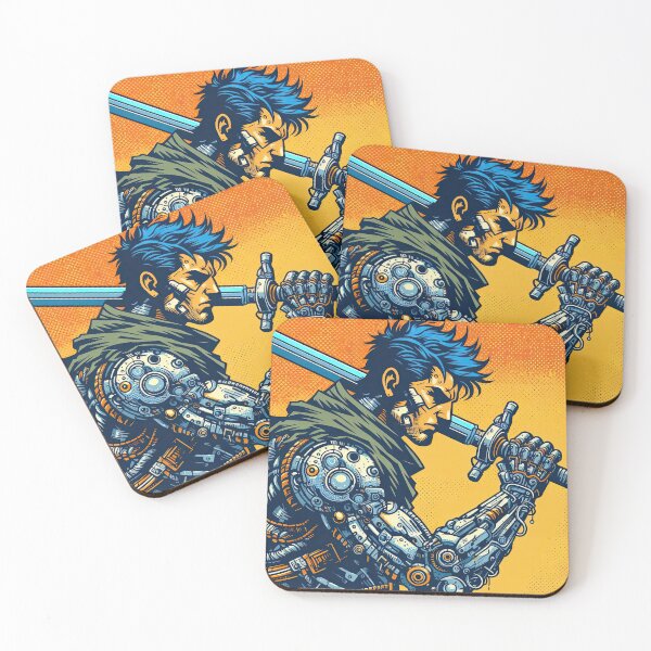 Item preview, Futuristic Warrior Pop Art Style designed and sold by artofuniverse.