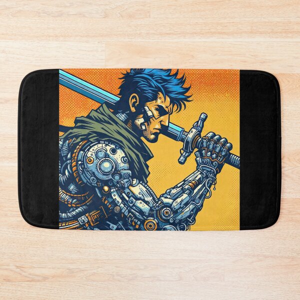 Item preview, Futuristic Warrior Pop Art Style designed and sold by artofuniverse.