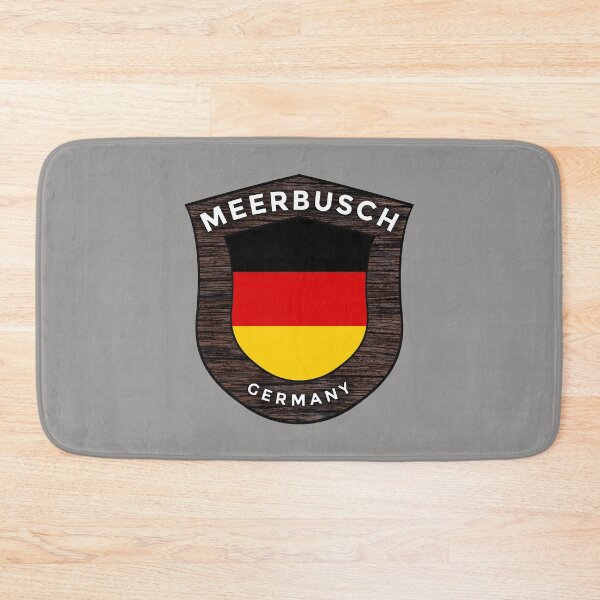 Item preview, Meerbusch Germany Emblem Flag designed and sold by World Designs.