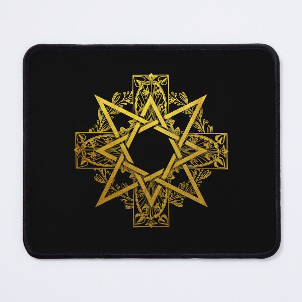 Item preview, Octagram Golden Symbol designed and sold by Geometrical Helianthus.