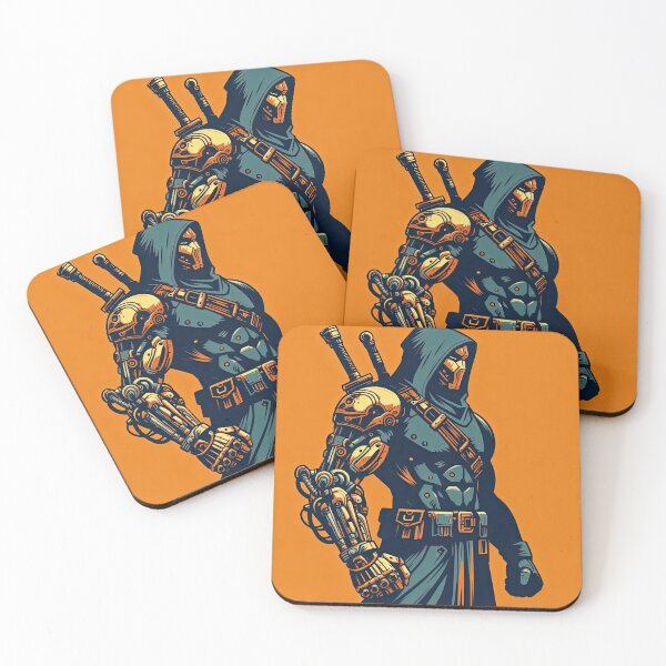 Item preview, Futuristic Warrior Pop Art Style designed and sold by artofuniverse.