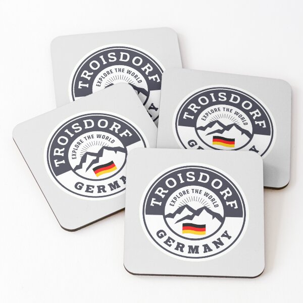 Item preview, Troisdorf Germany Black and White Crest designed and sold by World Designs.
