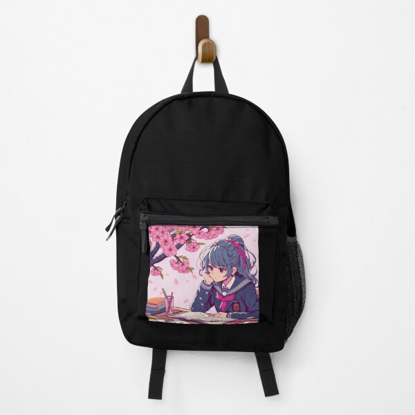 Item preview, Anime Girl Studying Pop Art Style designed and sold by artofuniverse.