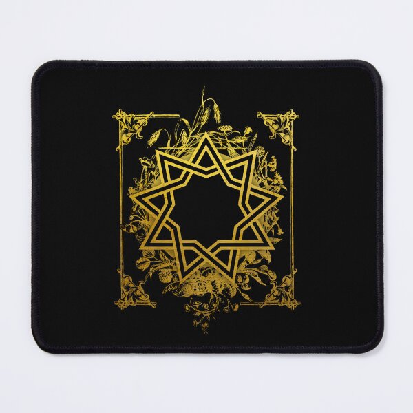 Item preview, Nonagram Golden Symbol designed and sold by Geometrical Helianthus.
