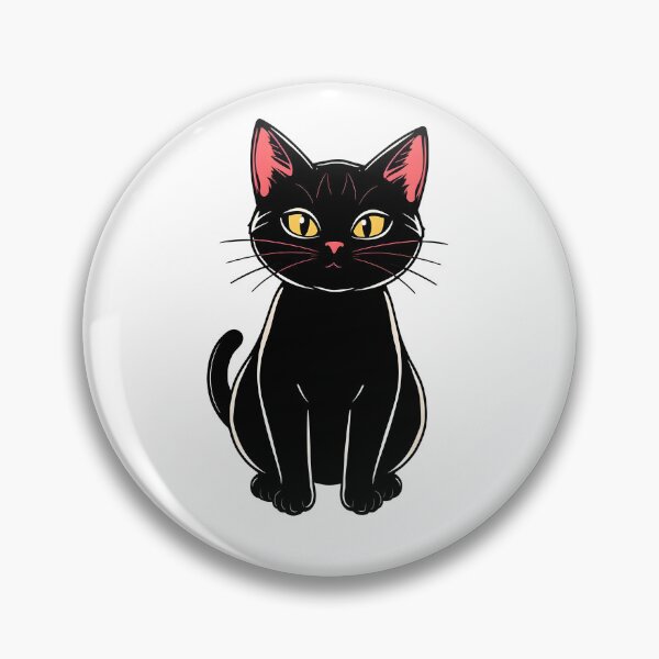 Item preview, The Quirky Black Cat designed and sold by Quirkhive.