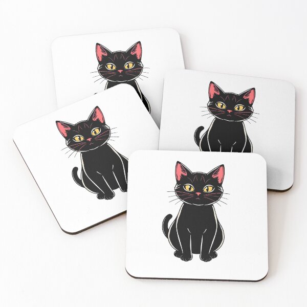 Item preview, The Quirky Black Cat designed and sold by Quirkhive.