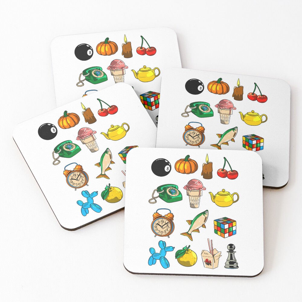 Item preview, Coasters (Set of 4) designed and sold by addelinreplogle.