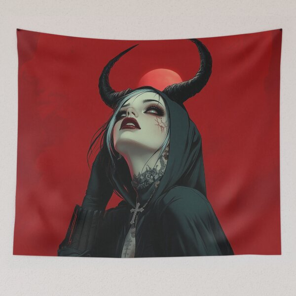 Item preview, Devil Girl Nun designed and sold by CursedbyLilith.