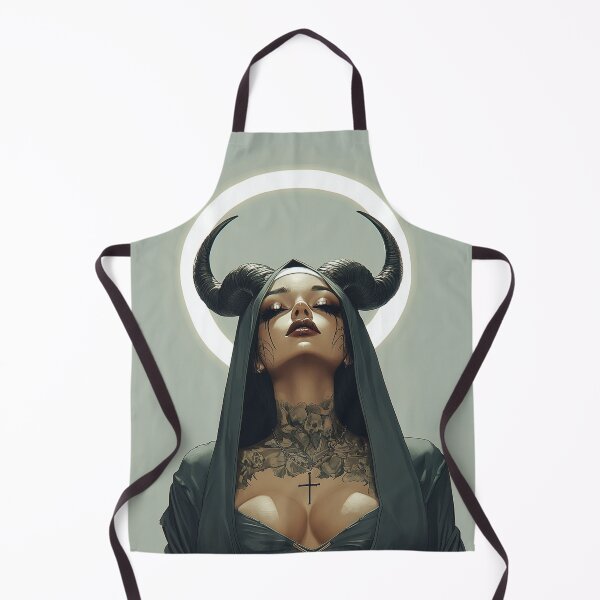Item preview, Goth Girl Nun designed and sold by CursedbyLilith.