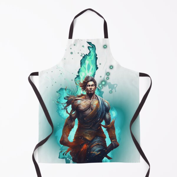 Item preview, Man with blue fire designed and sold by ZeCrowDesigns.