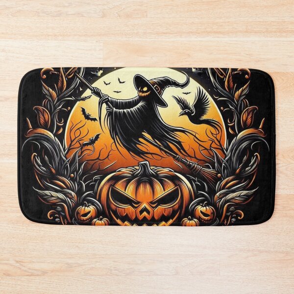 Item preview, Spooky Pumpkin Halloween Art designed and sold by Simplybe1.