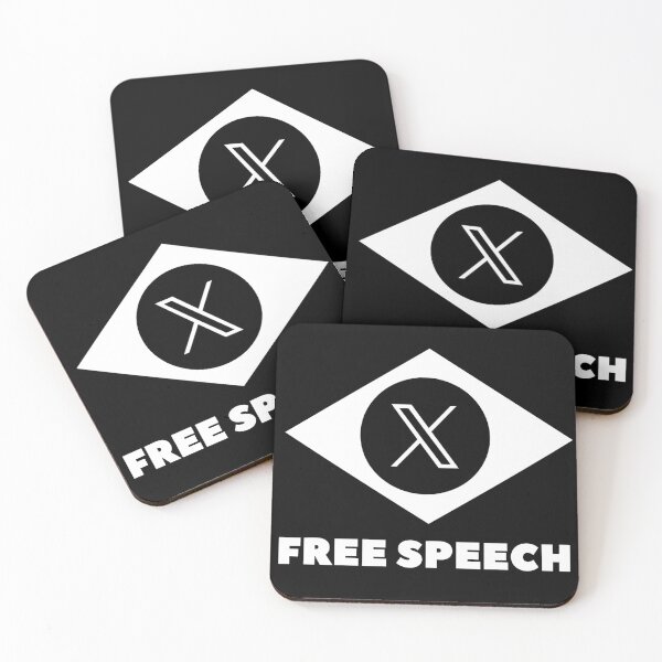 Item preview, X Free Speech • Brazil designed and sold by amuseXpress.