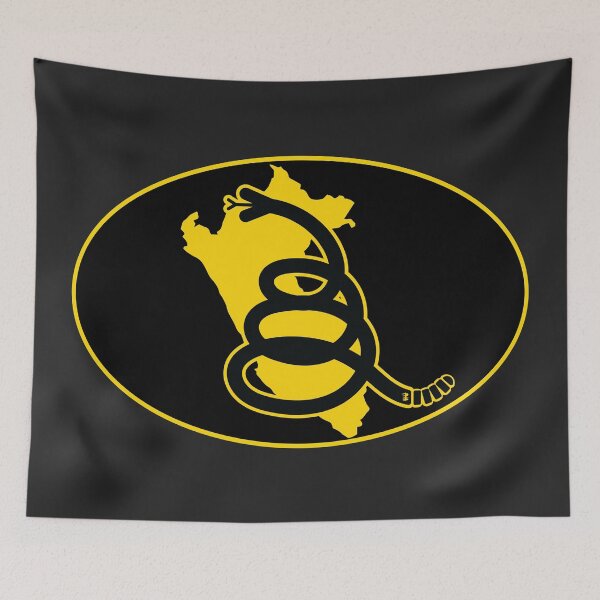 Item preview, PERU - Freedom Is The Superpower - Modern Gadsden Snake Flag - Dont Tread On Me design designed and sold by pelagio.