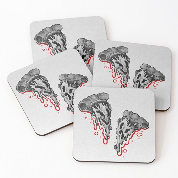 Item preview, pizza comedy & tragedy masks designed and sold by mvc-jpeg.
