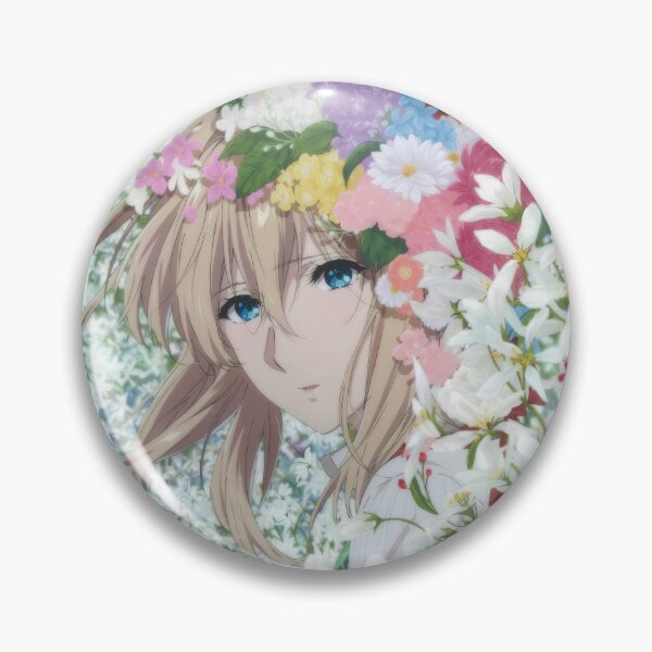 Item preview, Floral Violet Evergarden designed and sold by Greedish.