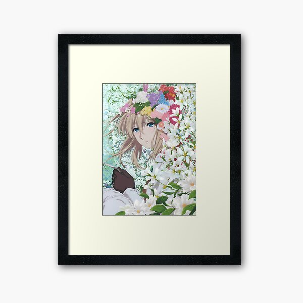 Item preview, Floral Violet Evergarden designed and sold by Greedish.