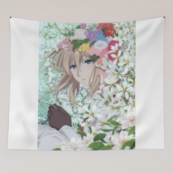 Item preview, Floral Violet Evergarden designed and sold by Greedish.