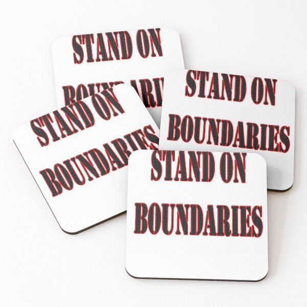 Item preview, Stand on Boundaries  designed and sold by White Tiger Designz .