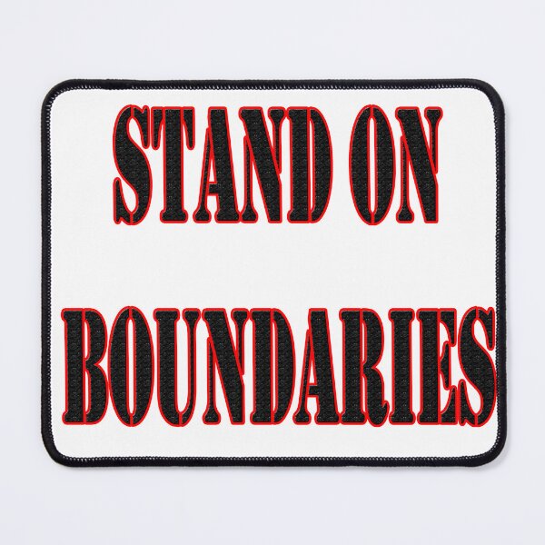 Item preview, Stand on Boundaries  designed and sold by White Tiger Designz .