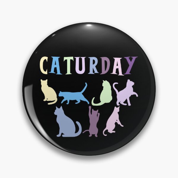Item preview, Caturday is only "a cat a day" designed and sold by BritishDelights.