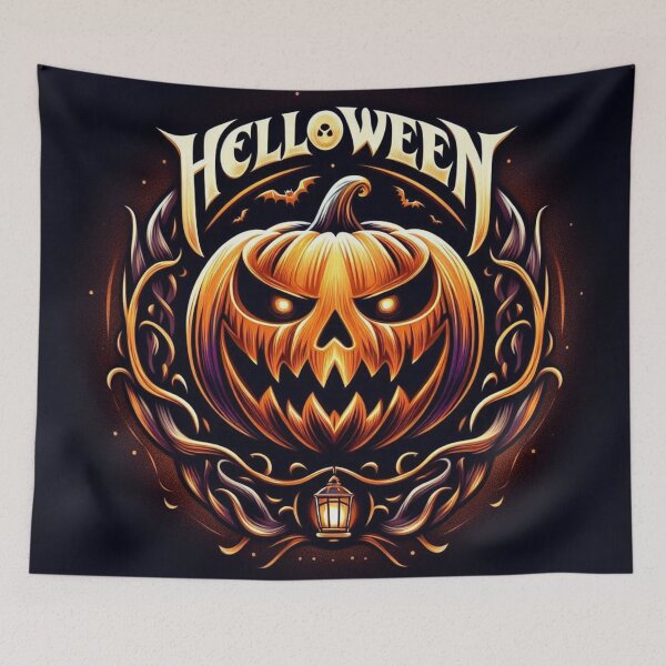 Item preview, Creepy Pumpkin Helloween Art designed and sold by Simplybe1.