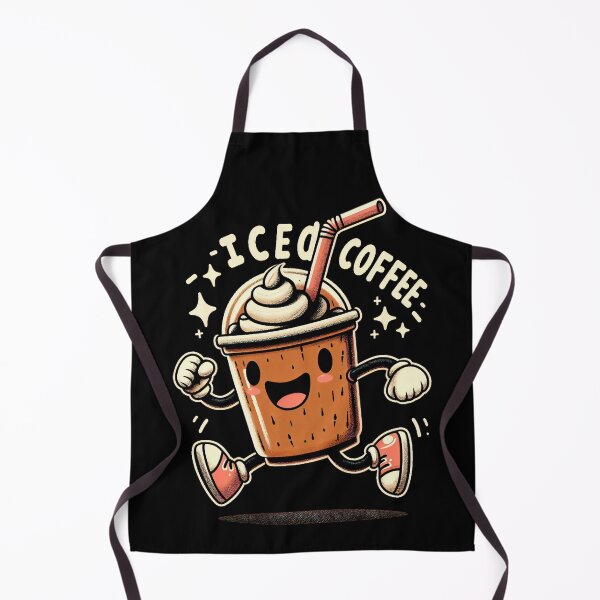 Item preview, Iced Coffee retro designed and sold by RafaelLima7.