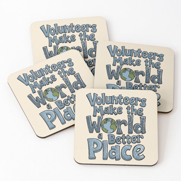 Item preview, Volunteers Make The World A Better Place designed and sold by creative321.