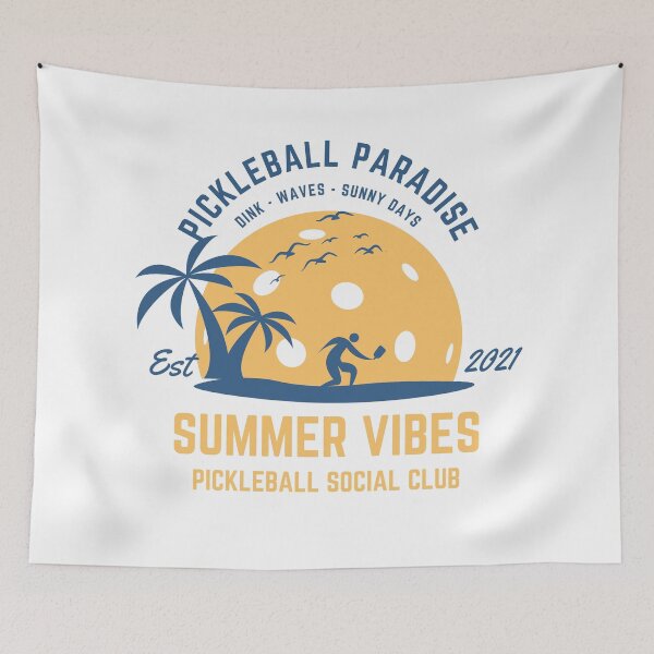 Item preview, Pickleball, Pickle Ball, Beach Vacation, Pickleball Paradise, Pickleballer, Island designed and sold by MerchSearchCO.