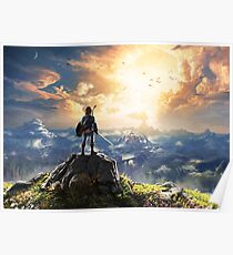 Legend of Zelda : Breath of the Wild Art Poster
