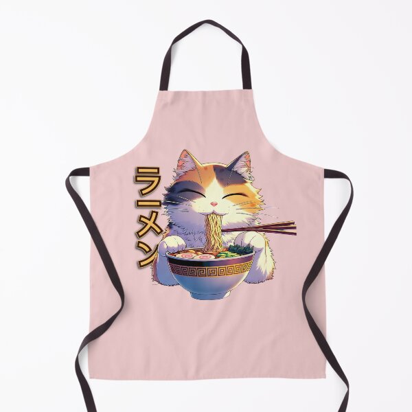 Item preview, Cat and Ramen, Kawaii Cat Ramen, Anime Cat Ramen designed and sold by Mariana Piana.
