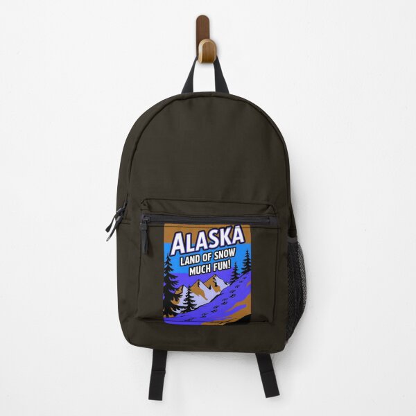 Item preview, Alaska Land Of Snow Much Fun Travel Quote designed and sold by TheArtOfPat.