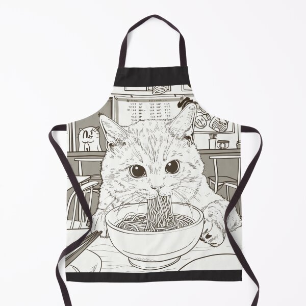Item preview, Cat Eats Noodles Part Three designed and sold by funcontour.
